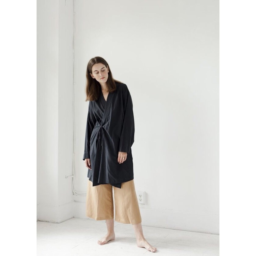 ISO BLACK CRANE Folk Jacket